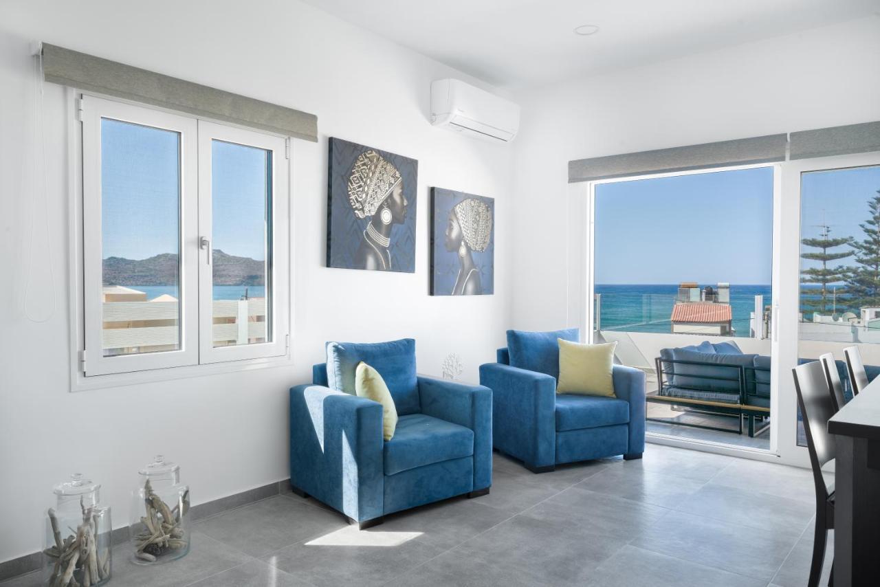 Mira Sea View Residence Chania  Bagian luar foto