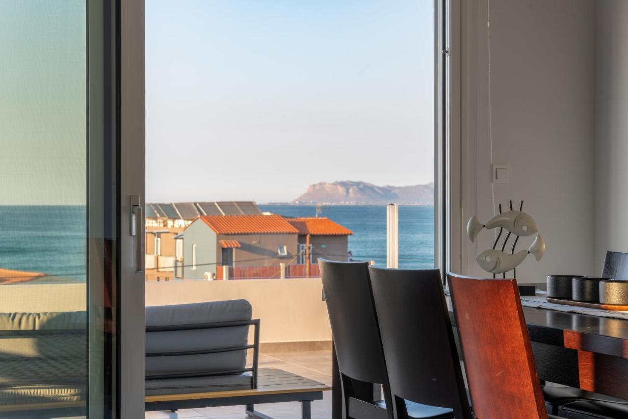 Mira Sea View Residence Chania  Bagian luar foto